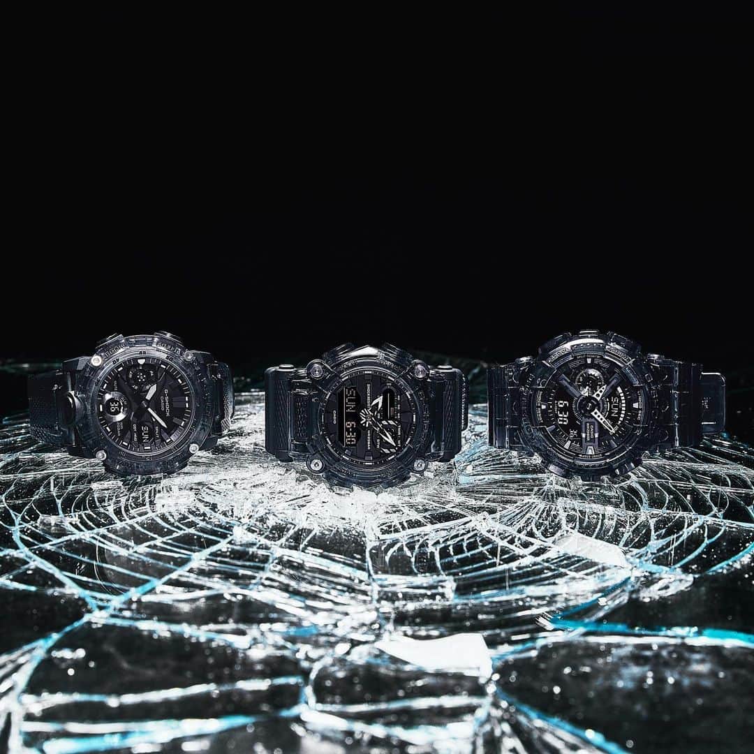G-SHOCKさんのインスタグラム写真 - (G-SHOCKInstagram)「Clear as glass. Hard as diamonds. The Transparent Gray & White Series just dropped.」2月16日 0時35分 - gshock_us