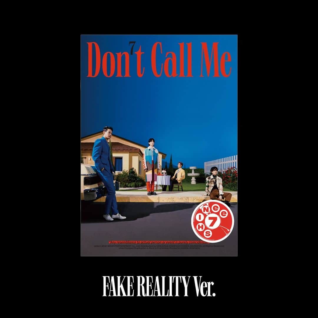 SHINeeさんのインスタグラム写真 - (SHINeeInstagram)「SHINee [Don’t Call Me] (Fake Reality Ver.) - Album Details  ☎️❌ Release ➫ 2021.02.22  #SHINee #샤이니 #Dont_Call_Me」2月16日 1時02分 - shinee