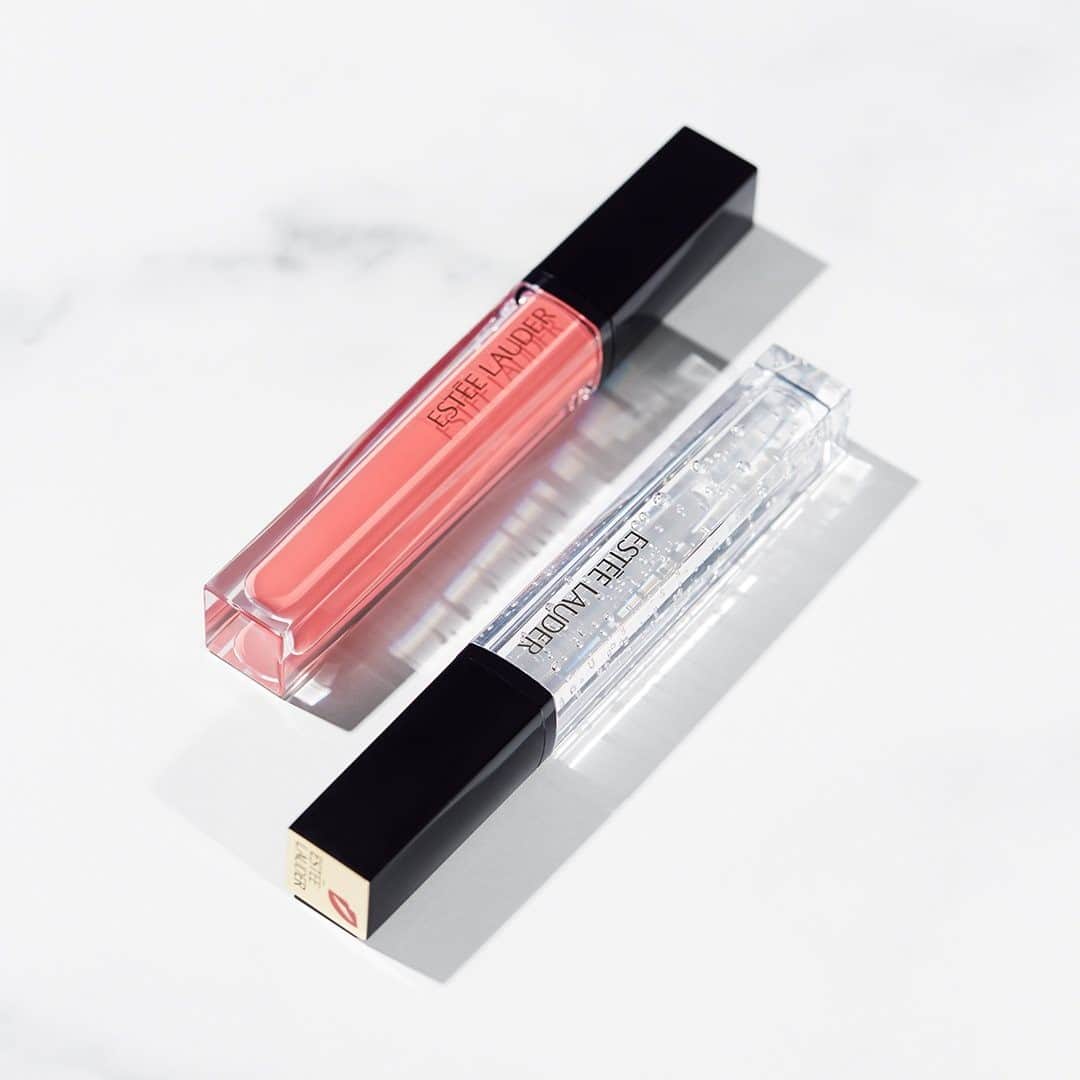 エスティローダーのインスタグラム：「Get glossy💋 Make a statement when wearing #PureColorEnvy Kissable Lip Shine or Oil-infused Lip Shine. It adds just the right amount of sass to any makeup look.😉 Tap to shop!」