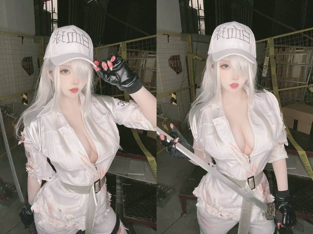 アジアンモデルのインスタグラム：「White Blood Cell  Hataraku Saibou 💕 @asianmodel.place」