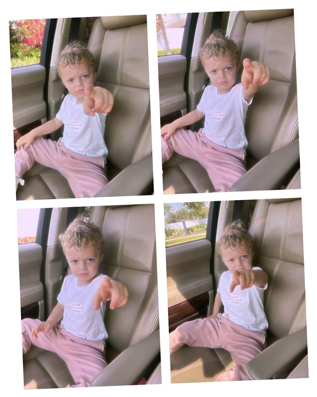Caroline Receveurのインスタグラム：「Tu grandis beaucoup trop vite et je t’aime beaucoup trop fort 💕」