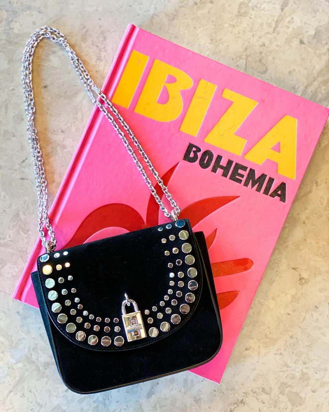 レベッカミンコフのインスタグラム：「Meet your new day-to-night sidekick. The Love Too Small Crossbody just got a luxe update, how do you like her?」