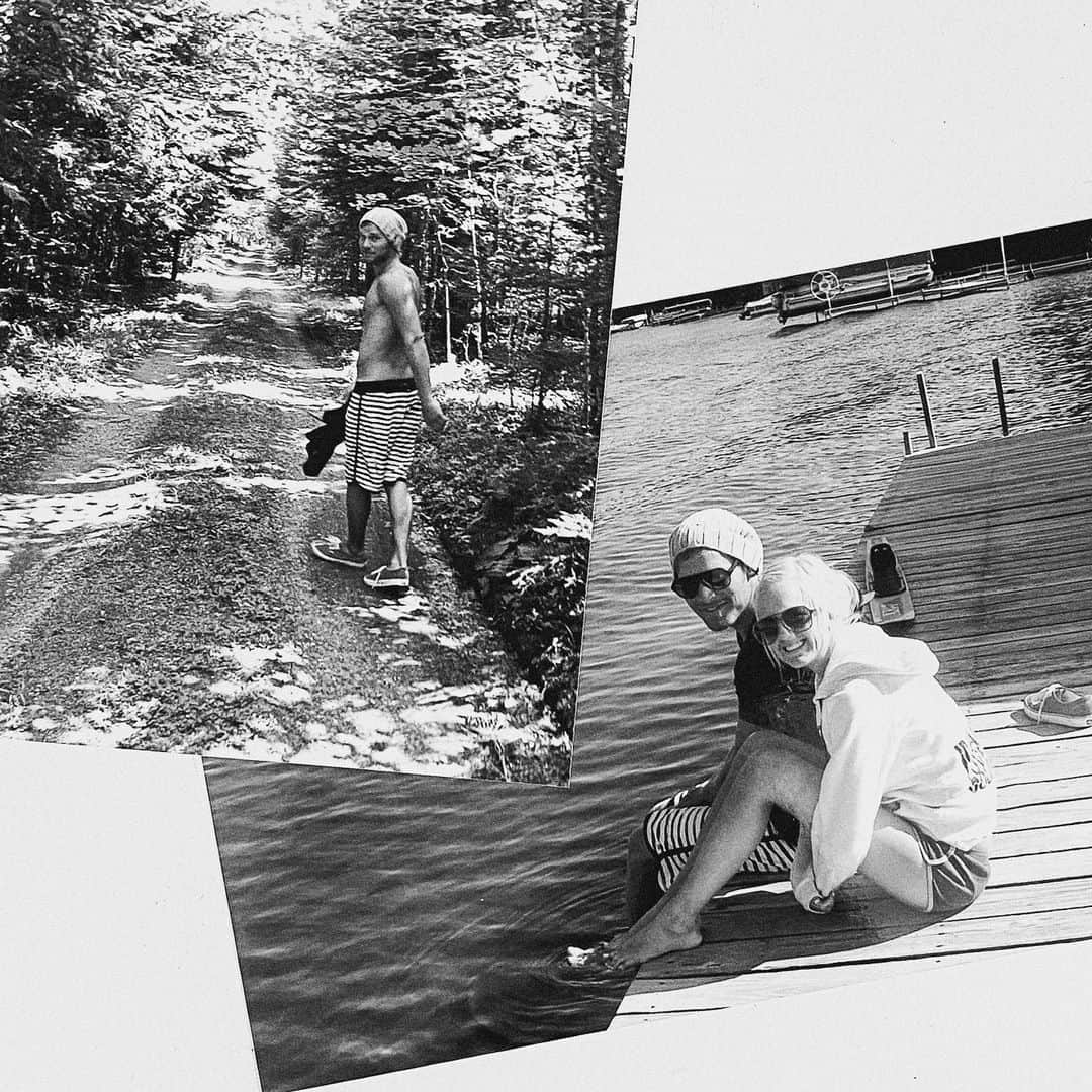 ケリー・マレーのインスタグラム：「I was cleaning out my office yesterday and stumbled upon an old photo album that i had forgotten about from Sam and I’s dating years. This photo of us on the dock of my Grandma’s cabin in Wisconsin (one of my favorite places on earth) immediately made me tear up. I remember it like it was yesterday. I was going through a really rough season with my health and was feeling pretty defeated. We were two years into dating and I knew i wanted to marry this guy but had some pretty major insecurity and self doubt if i could be the wife and partner he deserved with my body being in the fragile state it was. I wondered if I would be sick like that forever (because i had been sick for over a year and at the time, it felt like a life sentence). And that day on the dock we talked about it. I cried to him and asked him if he would want something different. That i didn’t know what the future would look like and that i really just wanted him to be happy.  And all i remember is him looking at me and without any hesitation telling me that i was all he wanted. Mess and all. I’m pretty sure i cried uncontrollably at that point ;) Obviously, that’s all i ever wanted to hear.   Sam has always believed in me (in us), even when i didn’t believe in myself.  The road hasn’t been easy and we have learned SO much about love along the way. The good, and sometimes hard, sacrificial kind of love that makes you a better you.  He’s always quick to see the bigger picture and the silver linings...and to remind me of those things when i get blinded by fear or worry.  I’m so thankful that he chose me all those years ago, and that i chose him, and that we continue to choose each other every day. My love, forever and ever 💕」