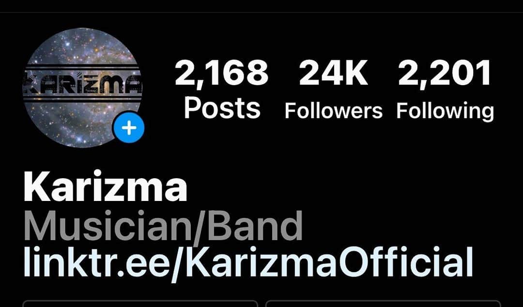 カリズマさんのインスタグラム写真 - (カリズマInstagram)「Thank You all for the Support 24 K 🙏🏽」2月16日 2時28分 - karizma_kaytronik_official