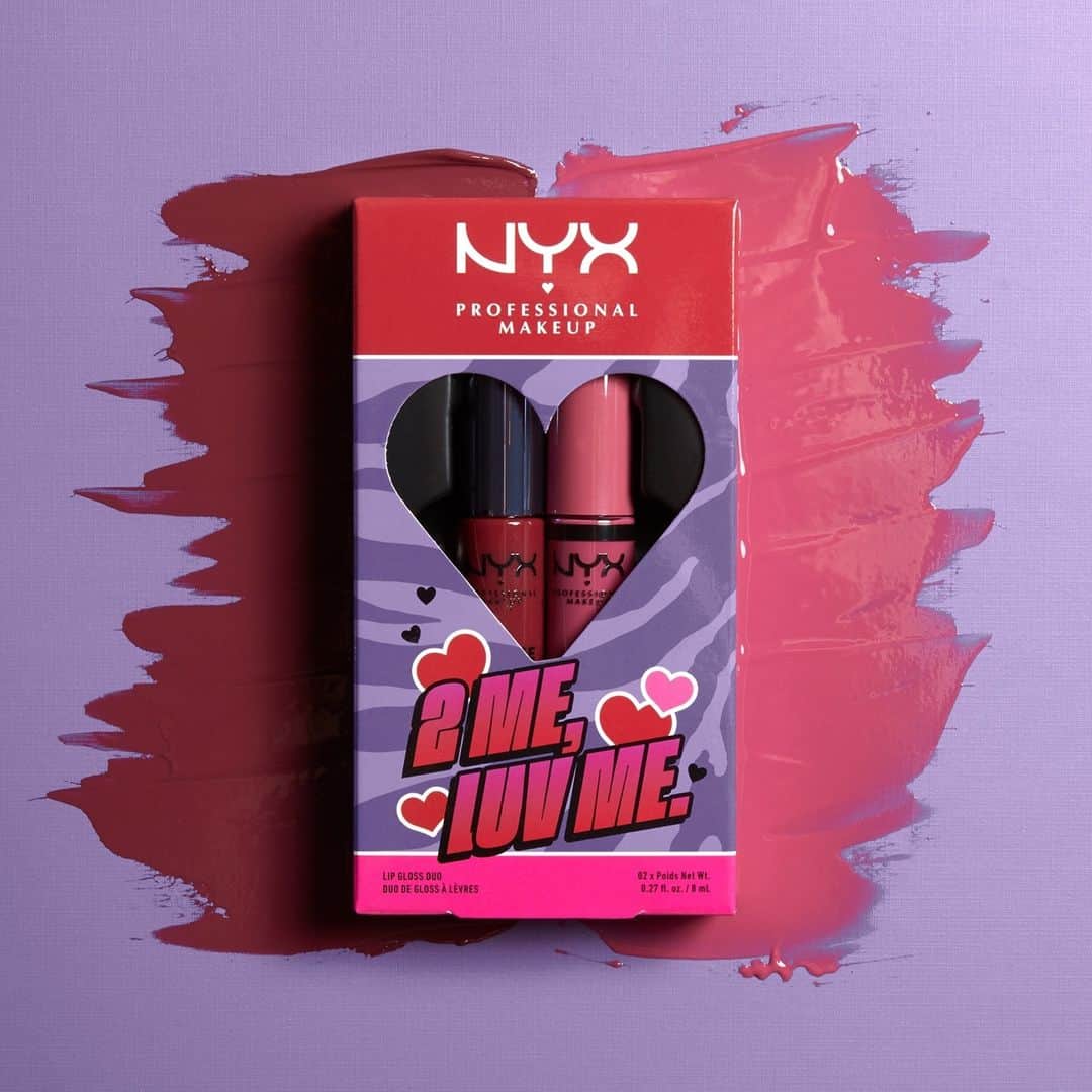 NYX Cosmeticsさんのインスタグラム写真 - (NYX CosmeticsInstagram)「Sweet like candy 💋 Coat your lips in delicious gloss with our limited edition 2 ME, LUV ME LIP GLOSS DUO in 'Candy Clapback' ✨ Available online at nyxcosmetics.com 💌 • #nyxcosmetics #nyxprofessionalmakeup #crueltyfreebeauty」2月16日 2時29分 - nyxcosmetics