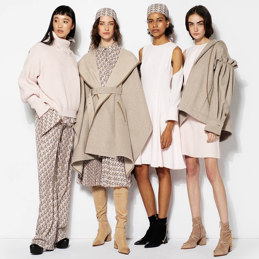 アディアムのインスタグラム：「The ADEAM Fall Winter 2021 collection began with designer, #HanakoMaeda’s trip to the STARS exhibit at Mori Art Museum in Tokyo. The collection aims to bring traditional Japanese artistry to the modern, international audience. #NewCollection #FW21」