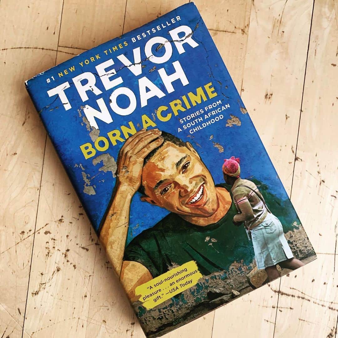 ジェンマ・チャンのインスタグラム：「Anyone looking for a lockdown read, if you haven’t read this by the brilliant @trevornoah then I highly recommend (very late to this I know..) 📚」