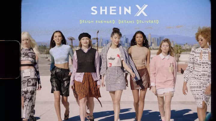 SHEINのインスタグラム：「✨ #SHEINX February Edition dropping 2/15! ✨  What is SHEIN X?  It‘s tough for indie fashion designers to get noticed. So we created the SHEIN X program to help showcase new talent to millions around the world. 💕🌎  SHEIN X allows designers to do what they do best—create—while we handle the manufacturing, marketing, and selling. Plus, they share in the profits and keep ownership of their creations. ✍  By bringing together talented creators and SHEIN's global community, we hope to inspire and support young designers to chase their dreams! 🙌」
