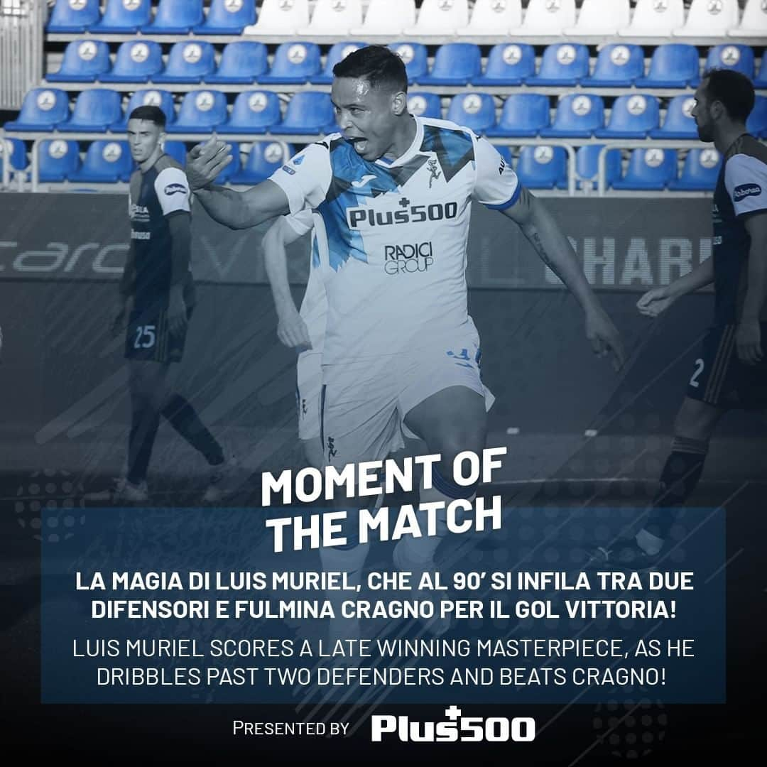 アタランタBCさんのインスタグラム写真 - (アタランタBCInstagram)「📝 #CagliariAtalanta in sintesi! 📊 The recap of yesterday's clash!  #GoAtalantaGo ⚫️🔵 #Atalanta #BergAMO #ForzaAtalanta」2月16日 3時58分 - atalantabc