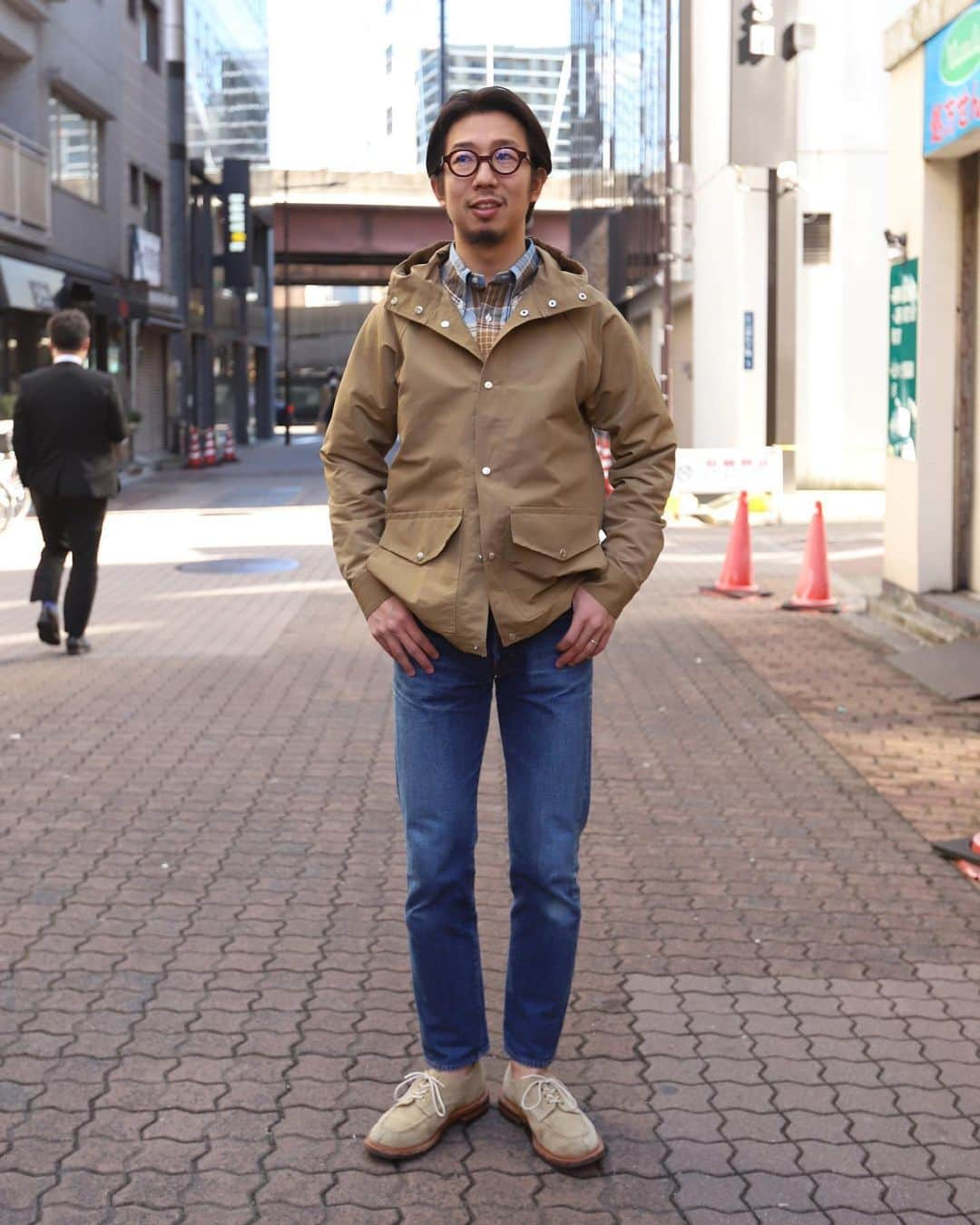 Freeport-ueno/上野さんのインスタグラム写真 - (Freeport-ueno/上野Instagram)「本日のSTYLE  久しぶりに登場のWORKERSのMountain Shirt parkaが 実にナイスですね〜  #workersjapan#leminor#barnstormer#doek #ivystyle#trad#surf #Freeportueno#tokyo#上野セレクトショップ」2月16日 14時23分 - freeportueno