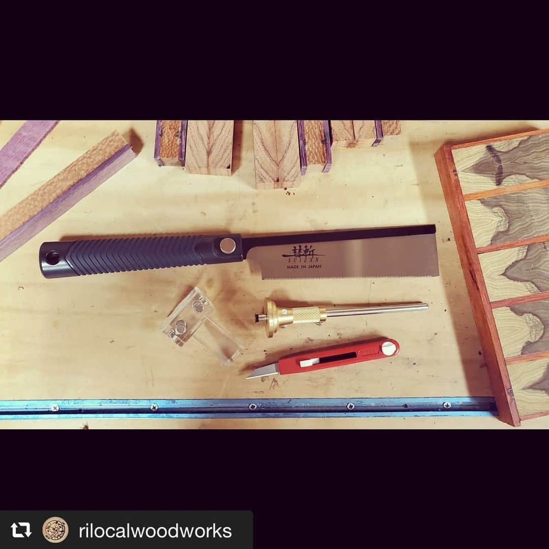 SUIZAN JAPANさんのインスタグラム写真 - (SUIZAN JAPANInstagram)「Yeaaaaah, let's do it with SUIZAN!!﻿ ﻿ #repost📸 @rilocalwoodworks﻿ Yeeeeeeeees..... Let's hand cut some dovetails!!﻿ ﻿ #dovetails #dovetailsaw #suizan #katzmosesmagneticdovetailjig #katzmoseswoodworking #taylortoolworks #woodworkersofinstagram #woodworking #makerlife﻿ ﻿ #suizanjapan #japanesesaw #japanesesaws #japanesetool #japanesetools #craftsman #craftsmanship #handsaw #pullsaw #dozuki #woodwork #woodworker #woodworkers #woodworkingtools #diy #diyideas #japanesestyle #japanlife」2月16日 15時14分 - suizan_japan
