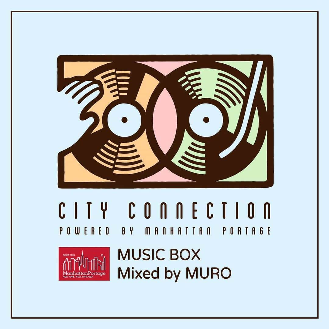 MUROさんのインスタグラム写真 - (MUROInstagram)「おはようございます〜☀️ 本日の16時より @mp_japan の　@cityconnect1983 MUSIC BOXで、 EDIT物を中心に制作したMIXが公開される予定なので、 是非チェックしてください♪ #manhattanportage  #cityconnection  #musicbox #mixedbymuro」2月16日 6時54分 - dj_muro