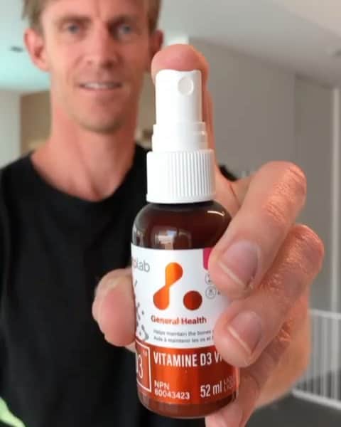 ケビン・アンダーソンのインスタグラム：「Vitamin D is one of the most prevalent vitamin deficiencies for many people, especially in these times when there's limited access to the sun (because of winter and quarantining at home). It's important to keep your Vitamin D levels up, and @atp_labs makes this really easy! 👍 #atplab」