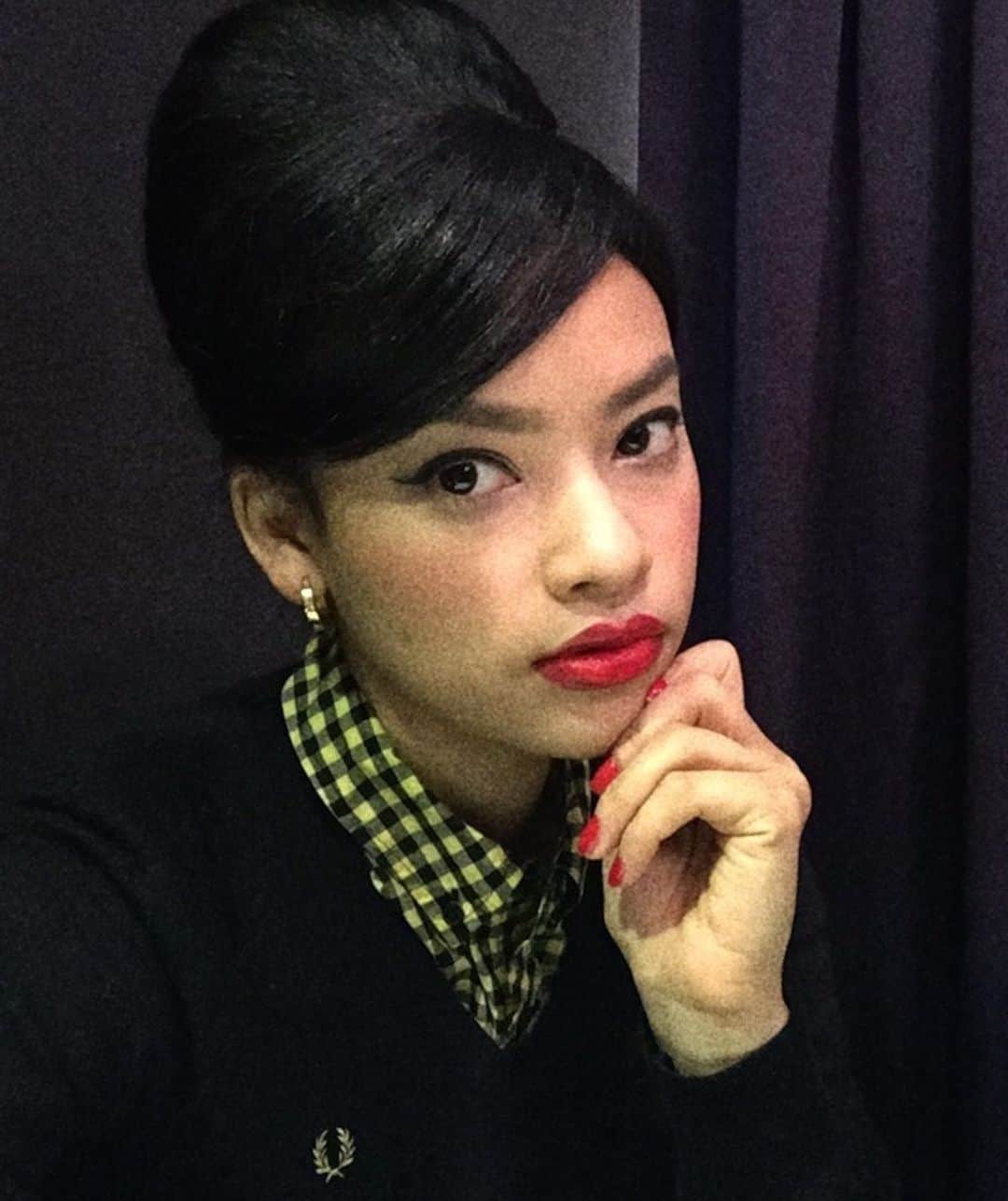 ティファニー・キャデラックのインスタグラム：「#tb Sharper than a Okapi knife」