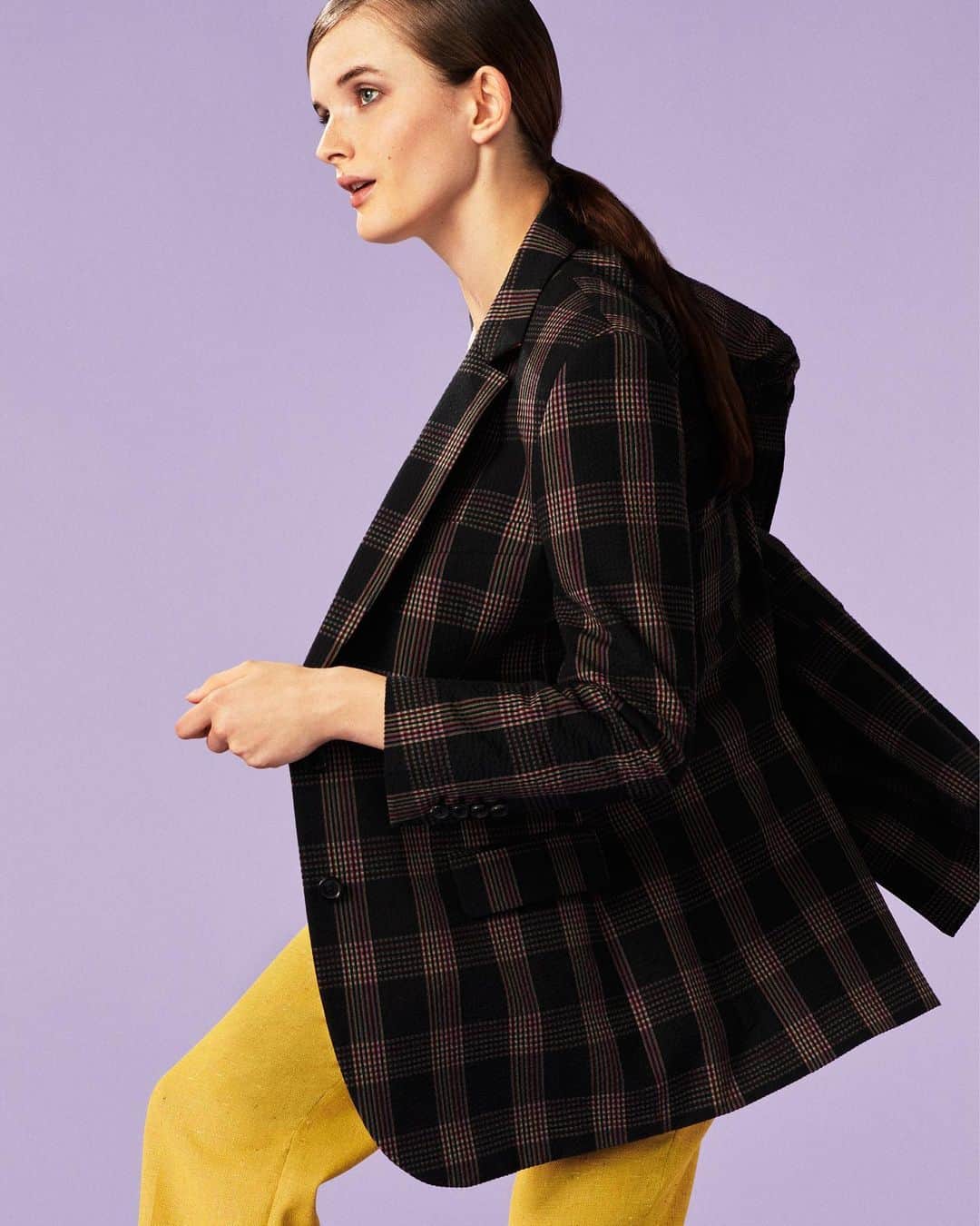 ポールスミスさんのインスタグラム写真 - (ポールスミスInstagram)「Check into the new season with colourful outerwear and tailoring from the #PSPaulSmith collection.   #PaulSmith #coat #check #womens」2月16日 8時22分 - paulsmithdesign