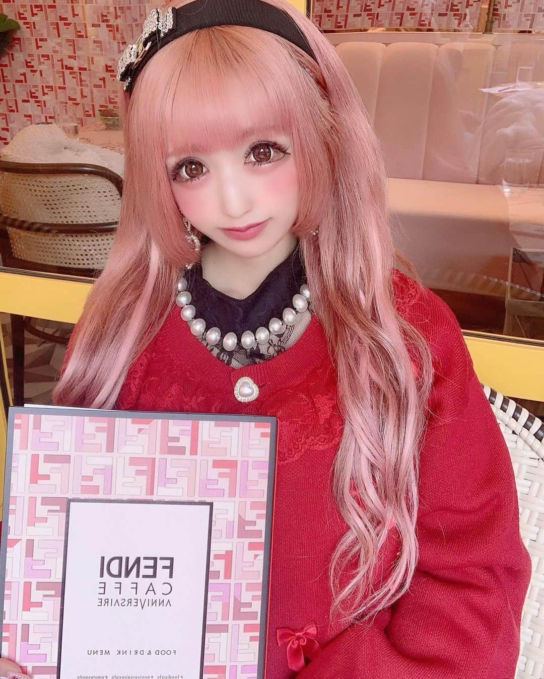 桜咲姫奈さんのインスタグラム写真 - (桜咲姫奈Instagram)「最近あったかくなってきてうれしー♥️♥️寒い日は寒いけど！早くあったかくなってほし！春服着てお出かけしたい💋💋💋 ･ #プリメロ #プリメロコーデ #marscoordinate #mars #PrincessMelody #LiLimPark #マーズ #マーズコーデ #109 #ガーリーコーデ #地雷コーデ #量産型コーデ #地雷系女子 #地雷女 #地雷系 #量産型オタク #量産型 #量産型女子 #ガーリー #プチプラコーデ #リンクコーデ #リボン大好き #リボン #Tokyostyle #kawaii #フェンディカフェ」2月16日 10時49分 - himena_ousaki