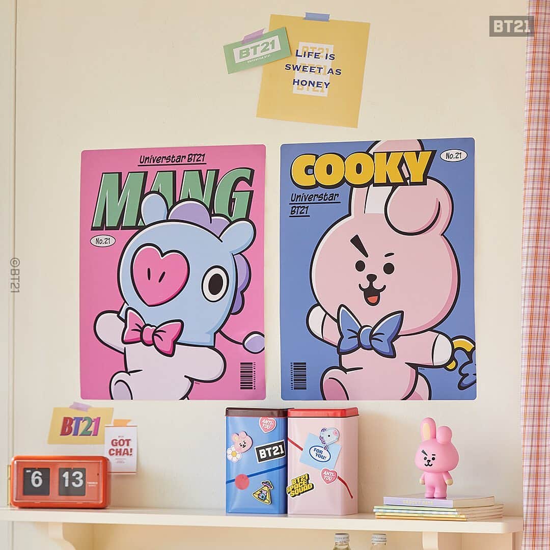 BT21 Stars of tomorrow, UNIVERSTAR!さんのインスタグラム写真 - (BT21 Stars of tomorrow, UNIVERSTAR!Instagram)「How to design a perfect room📚 Presenting BT21 room decor ideas ⠀ BT21 Air Purifying Poster ⠀ ✔️ 10 different designs for your room ✔️ Easy attachable & detachable stickers ✔️ Excellent effects of air purification ✔️ Composed of perfectly safe materials ⠀ [Korea] Shop now 👉 Link in bio ⠀ [USA] Available only for 8 hours 👉 Link in bio ⠀ #BT21 #Airpurifier #DIY #Roomdecor #Poster」2月16日 10時55分 - bt21_official