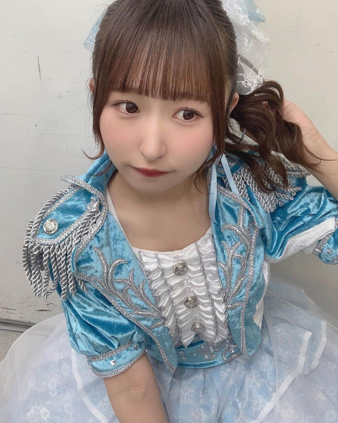 のインスタグラム：「♥ . ポニーテール🐴♥ . #ポニーテール #ポニーテール女子 #ポニーテールアレンジ #日本ポニーテール協会 #ヘアアレンジ #ヘアスタイル #アイドル衣装 #アイドル #セイラ #はむはむオレンジ」