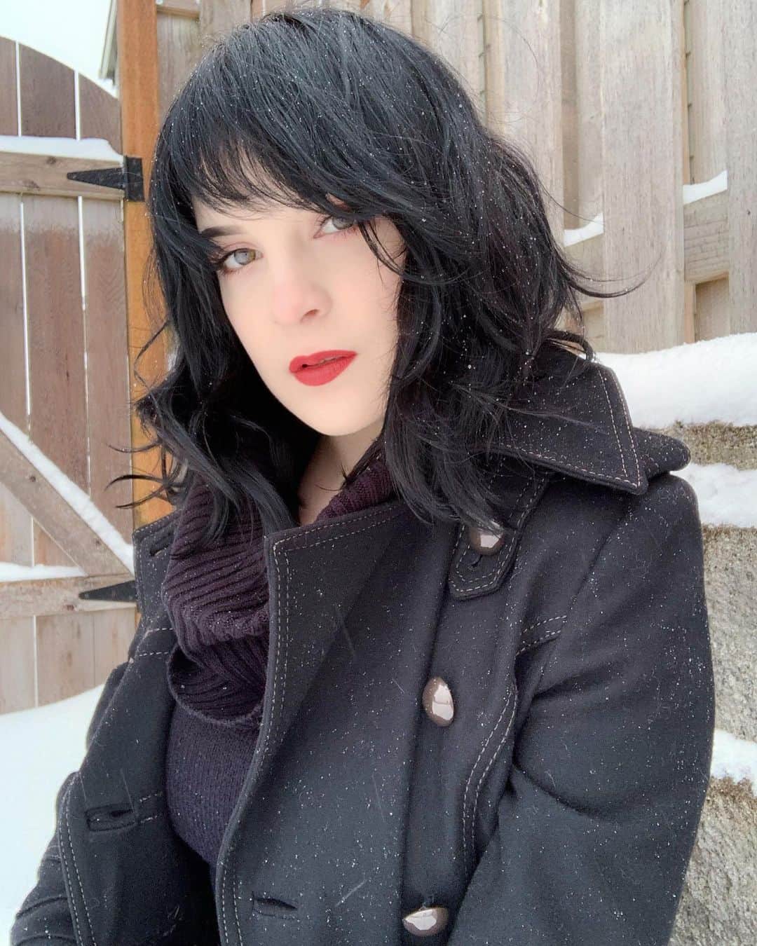 Tessaさんのインスタグラム写真 - (TessaInstagram)「There was a snowflake on my camera in the second pic and I actually love the effect 😳❄️」2月16日 11時21分 - hiso.neko