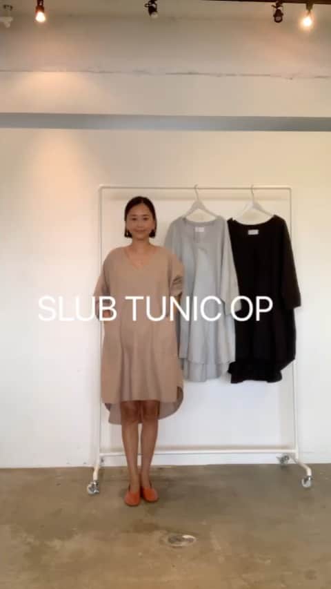 Shikica Tokyo & KiiRAのインスタグラム：「SLUB TUNIC OP SLUB OVERALL」