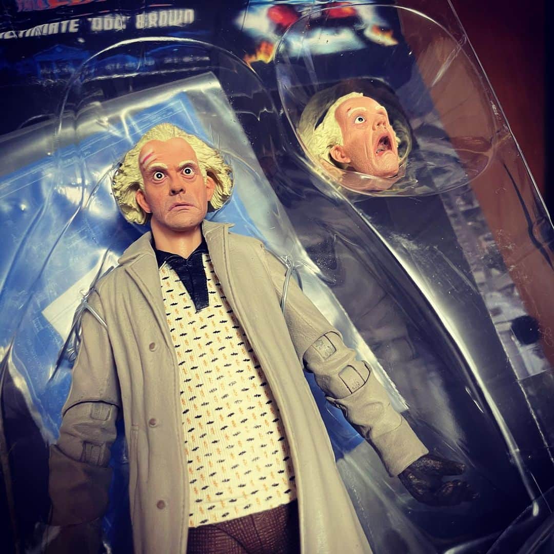 小森高博のインスタグラム：「ネカの1955年ドク。良い出来！ #NECA #BTTF #docbrown」