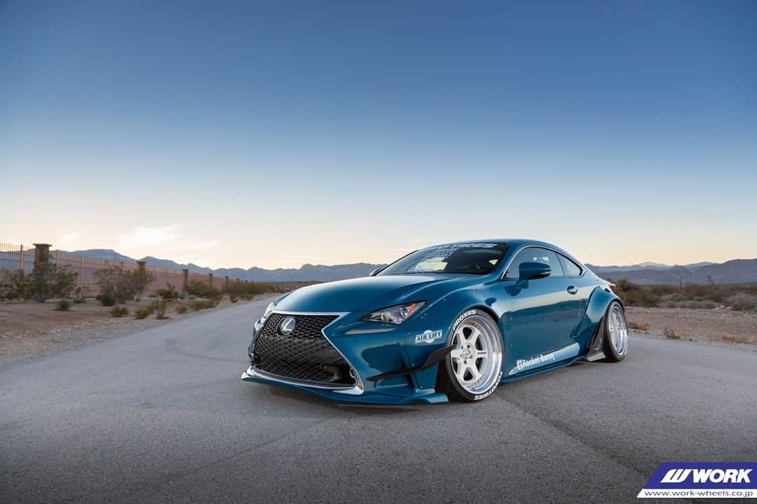 のインスタグラム：「@jaycraaay LEXUS RC on WORK Meister L1 #artofwheel」