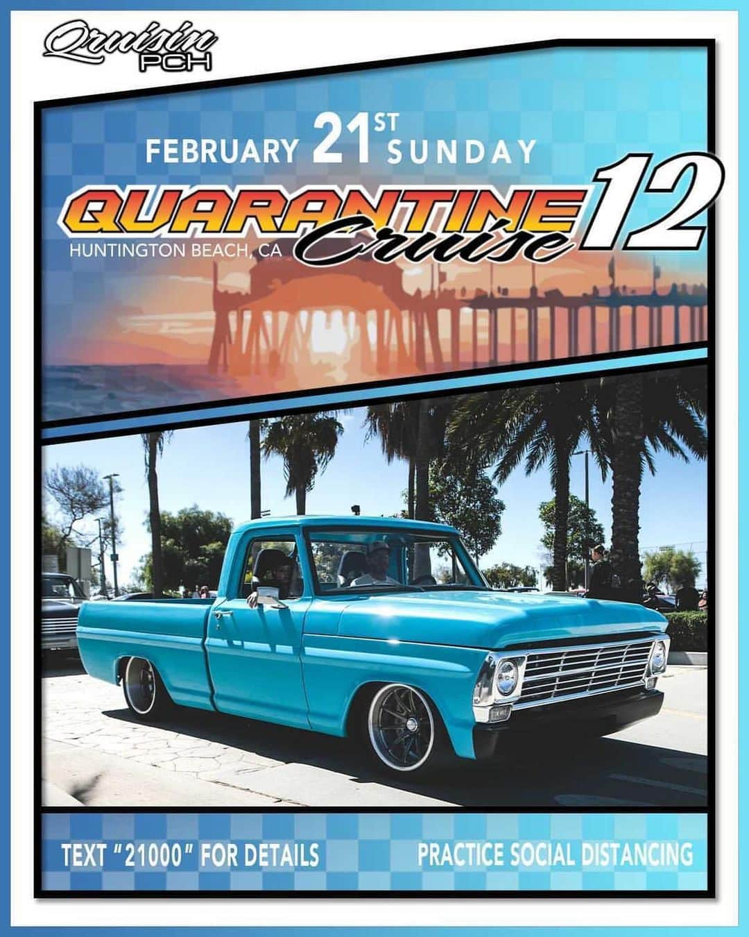 Classics Dailyさんのインスタグラム写真 - (Classics DailyInstagram)「The Quarantine Cruise – The one that started it all - is coming to OC with Quarantine Cruise 12 this Sunday, February 21.      Come cruise the OC Coast on famed PCH with hundreds of the nicest rides on the road.      Featured in Motor Trend, Hot Rod, Truck Trend, All Chevy Performance, Classic Truck Performance, Dub magazine, Car Kulture Deluxe Magazine and across the internet, there’s no experience like the Quarantine Cruise.  ~   Come be a part of the epic Quarantine Cruise 12:  Text “Cruise” to 21000 and stop by often to be 1st to know the details! _  Partners: @hektattoo @keystoneautomotiveoperations @week2wickedjason @Ken - Please Shop Local at @socoandtheocmix @regencycenters   #hbqc #quarantinecruise #protouring  #hotrods #classiccars #customcars #musclecars #americanmusclecars #hotrodsandmusclecars #americanmuscle #classicmuscle」2月16日 12時03分 - classicsdaily