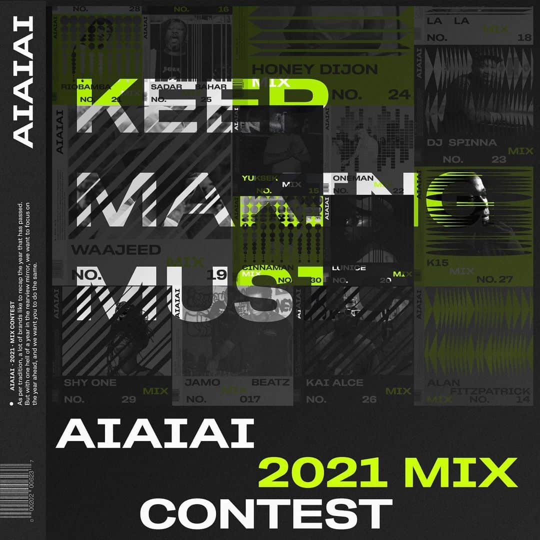 AIAIAIのインスタグラム：「We’re half way! 12 days until submissions close, and we figured we’d remind you of the prizes that are up for grabs for our 2021 Mix Contest!  We have teamed up with some of our good friends and partners from the industry to create some prizes we think are worthy of your efforts in making these mixes. Hardware, software and some collectables, to give you the best possible start to the year.  BEST MIX: FEATURE IN OUR MIX SERIES - including the $1000 fee 1x TRAKTOR KONTROL S2 1X NOVATION LAUNCHPAD PRO 1X ABLETON LIVE 10 SUITE 1X POINT BLANK ONLINE ABLETON COURSE 1X FULL TMA-2 SET-UP (HD, DJ, WIRELESS)  MOST PLAYED MIX: 1X NOVATION LAUNCHKEY 37 1X KNTXT 1Y COLLECTORS BOX - SIGNED BY CHARLOTTE DE WITTE 1X FULL TMA-2 SET-UP (HD, DJ, WIRELESS)  TOP 5 PLAYED MIXES 1X FULL TMA-2 SET-UP (HD, DJ, WIRELESS)  #aiaiai2021mix  #ableton  #novation  #traktor  #kntxt #pointblank」