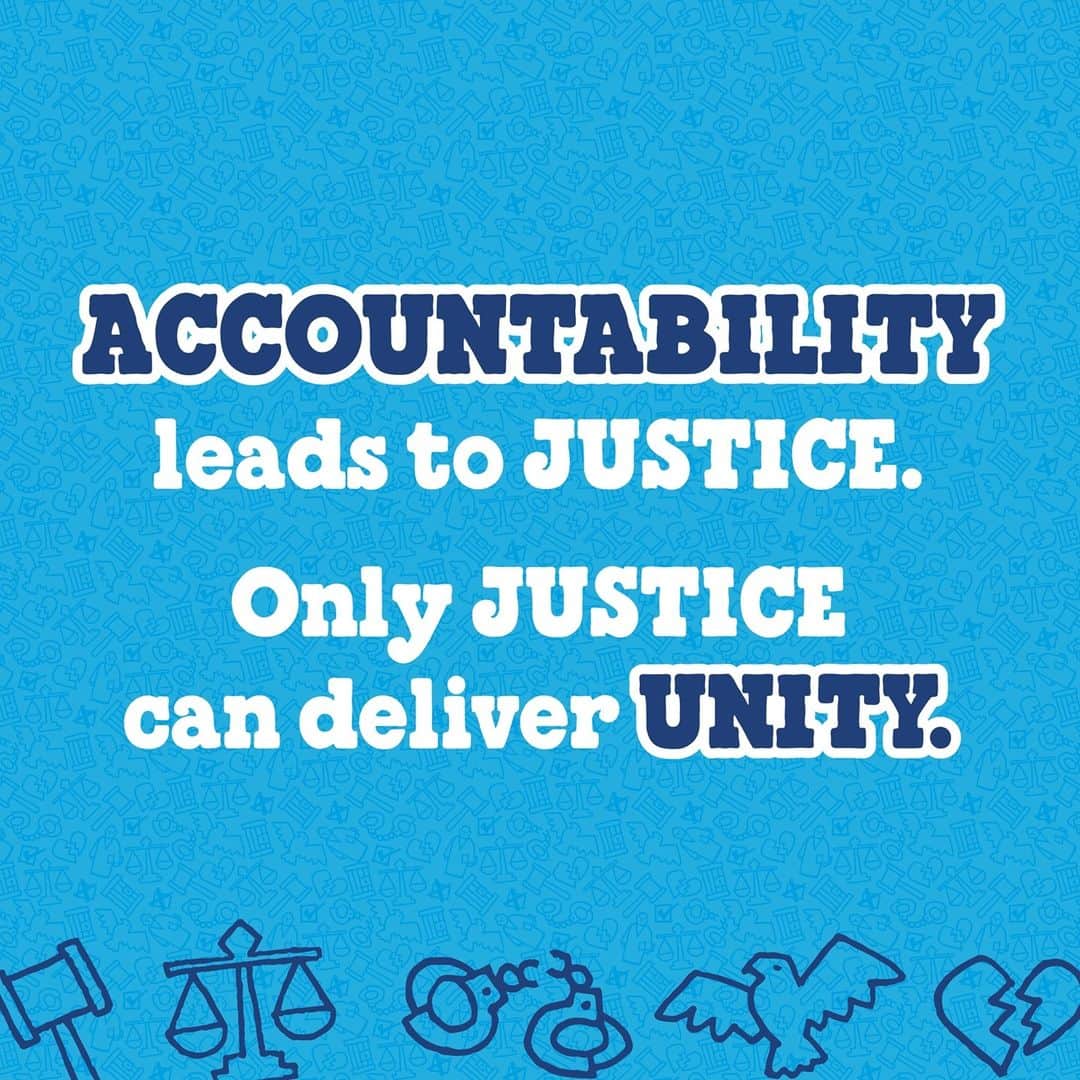 Ben & Jerry'sのインスタグラム：「Unity? How about accountability and justice first. Learn more about how unity became a scapegoat for accountability on racial justice at the link in our bio.⁠」