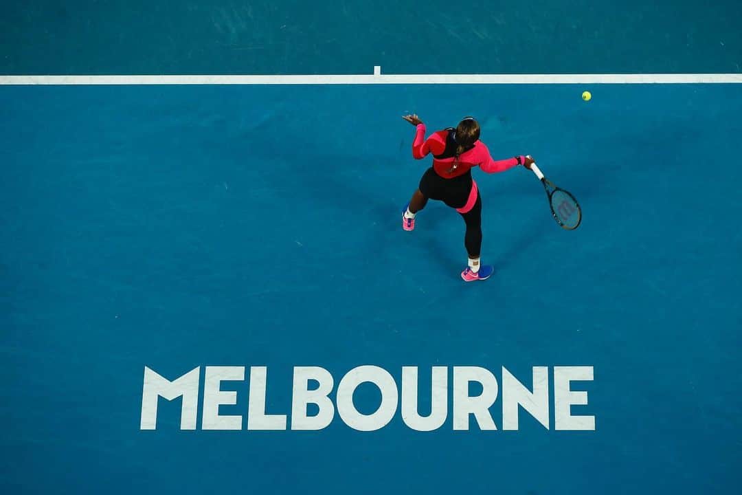 WTA（女子テニス協会）さんのインスタグラム写真 - (WTA（女子テニス協会）Instagram)「@serenawilliams advances to her 4️⃣0️⃣th Grand Slam semifinal 🙌 #AO2021」2月16日 23時34分 - wta