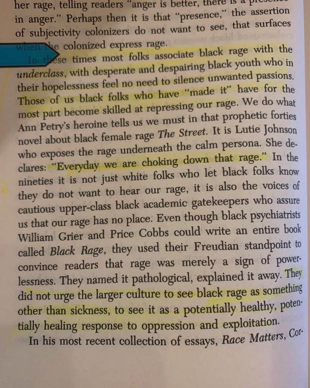 マット・マクゴリーさんのインスタグラム写真 - (マット・マクゴリーInstagram)「"Killing Rage: Ending Racism" by bell hooks # bell hooks is undoubtedly my favorite author when it comes to books about social justice. I am consistently astounded by her ability to write clearly and precisely about the ways that race, gender, and class intersect and provide obstacles to liberation. She rejects simplistic approaches and roots her feminist politics in love; not one that is made up of platitudes, which is not love but lies about the necessity and depth of the work to be done, but a love born out of the fierce pursuit of liberation.  # And the passage below makes me think about the ways that so many of us white folx are so comfortable sharing images of Black trauma because Black victimhood feels most comfortable to us. But when leaders of #BlackLivesMatter call for #DefundThePolice or abolishing prisons, we collectively find it so hard to get on board, let alone do the research and deep self-inquiry necessary to understand what these demands really mean. Needing to witness Black trauma to "fuel" our dedication to anti-racism is a symptom of white supremacy.  # "Militant resistance to white supremacy frightened white Americans, even those liberals and radicals who were committed to the struggle to end racial discrimination. There was a great difference between a civil rights struggle that worked primarily to end discrimination and radical commitment to black self-determination. Ironically, many whites who had struggled side by side with black folks responded positively to images of black victimization. Many whites testified that they looked upon the suffering of black people in the segregated South and were moved to work for change. The image of blacks as victims has an accepted place in the consciousness of every white person; it was the image of black folks as equals, as self-determining that had no place-that could evoke no sympathetic response. In complicity with the nation-state, all white Americans responded to black militancy by passively accepting the disruption of militant black organizations and the slaughter of black leaders."  # My Booklist: bit.ly/mcgreads (link in bio) #McGReads」2月16日 23時41分 - mattmcgorry