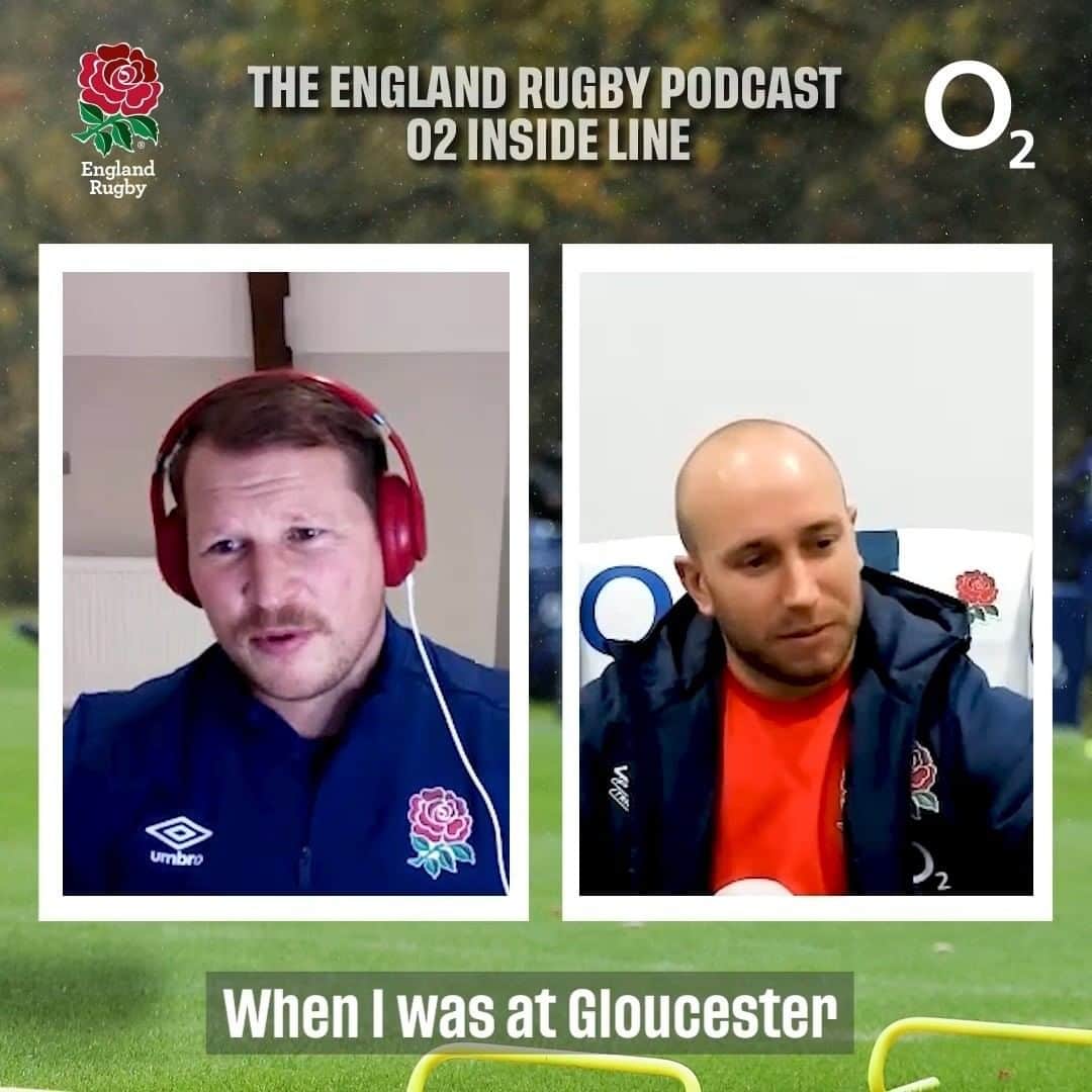 ラグビーイングランド代表のインスタグラム：「Dobby the House Elf aka @danrobson9 explains the nickname courtesy of @jimhamilton4 in the new episode of the England Rugby Podcast: O2 Inside Line, follow the link in our bio to listen now ☝️  #WearTheRose」