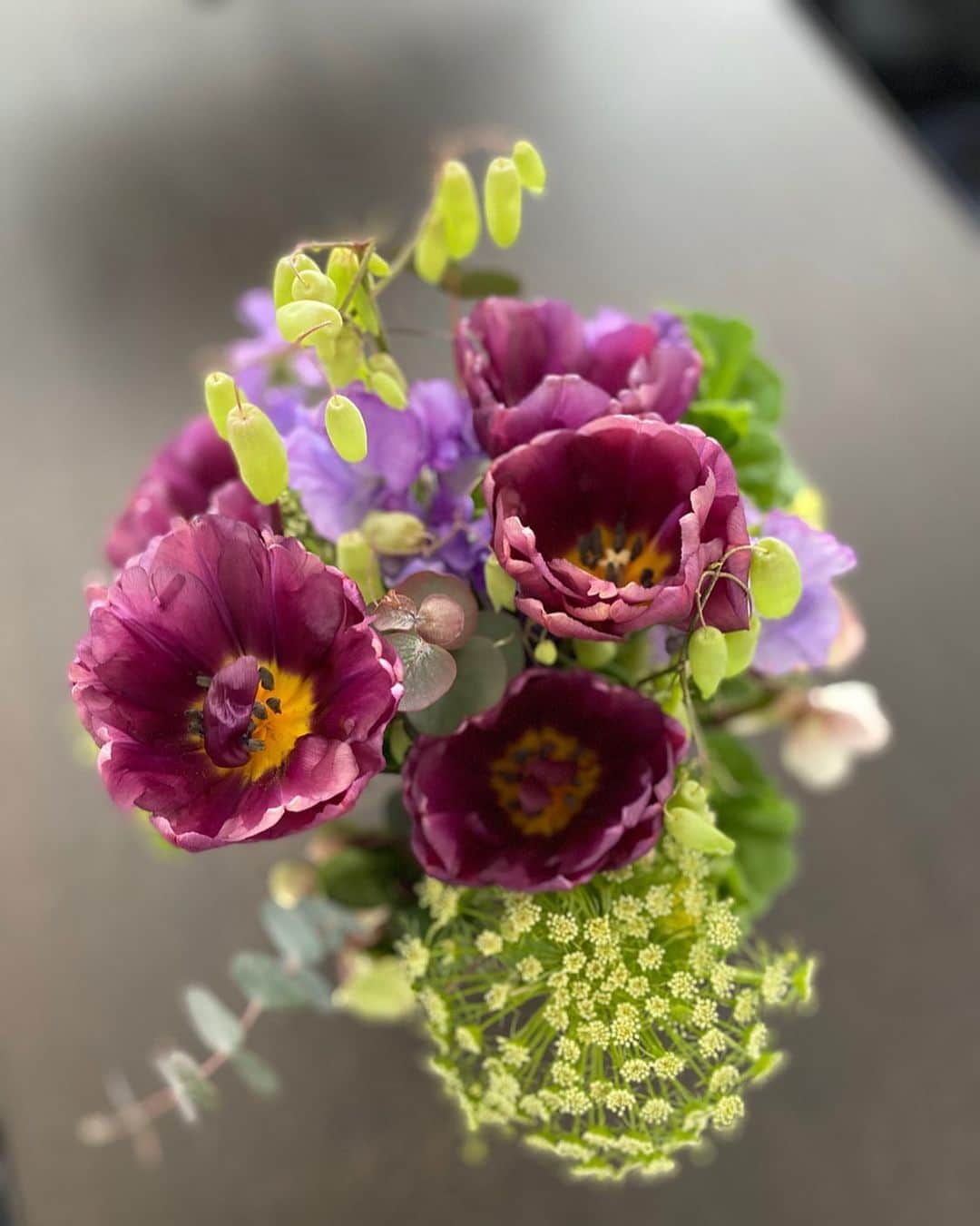 宮崎京のインスタグラム：「life is beautiful...💐  #flowers  #花のある生活 #日々是好日  #お裾分けありがとう」
