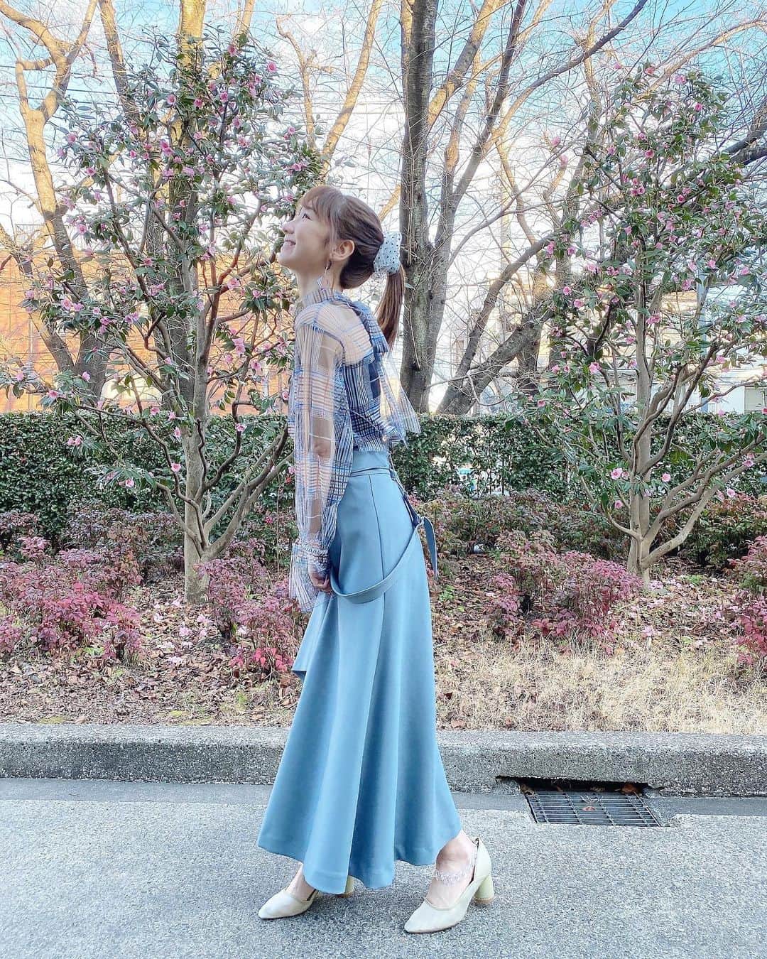 柏木由紀さんのインスタグラム写真 - (柏木由紀Instagram)「𓂃𓈒𓏸 今夜21:00〜！ 【トリニクって何の肉！？】  ぜひご覧くださいませ〜🐣🍟  ポニーテールとシュシュですねぇ。  #衣装 #redyazel #randa」2月16日 17時34分 - yukikashiwagi_official
