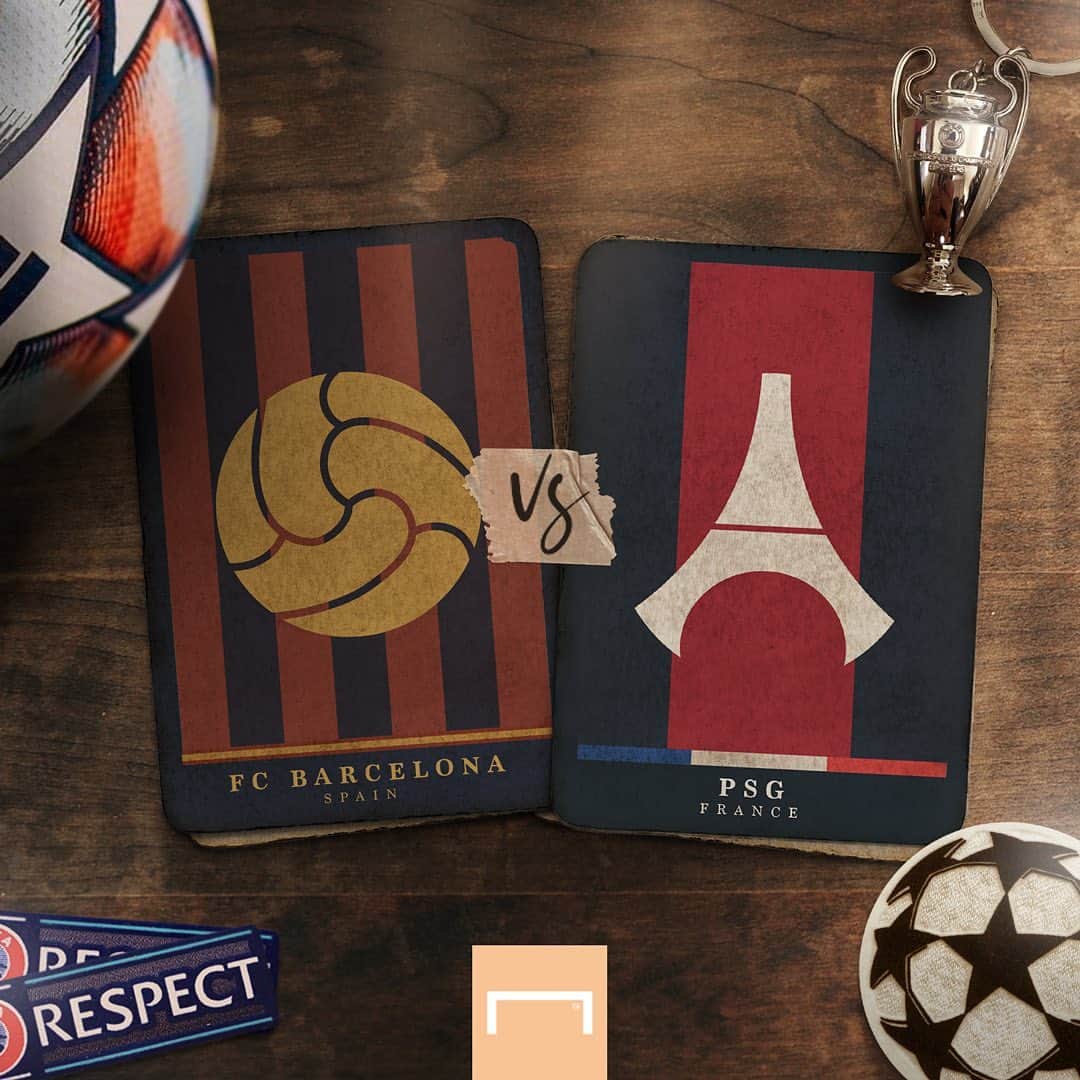 のインスタグラム：「. ＼⭐️ #UCL ラウンド16 いよいよスタート！⭐️ ／ . 🏆#UEFAチャンピオンズリーグ ラウンド16 1st Leg 🆚バルセロナ×パリ・サンジェルマン 🆚RBライプツィヒ×リヴァプール  📅2月17日 (水) ⏰05:00 KO . #soccer #football #UEFA #uefachampionsleague #championsleague #サッカー #フットボール #バルセロナ #パリサンジェルマン #ライプツィヒ #リヴァプール　#チャンピオンズリーグ #⚽」