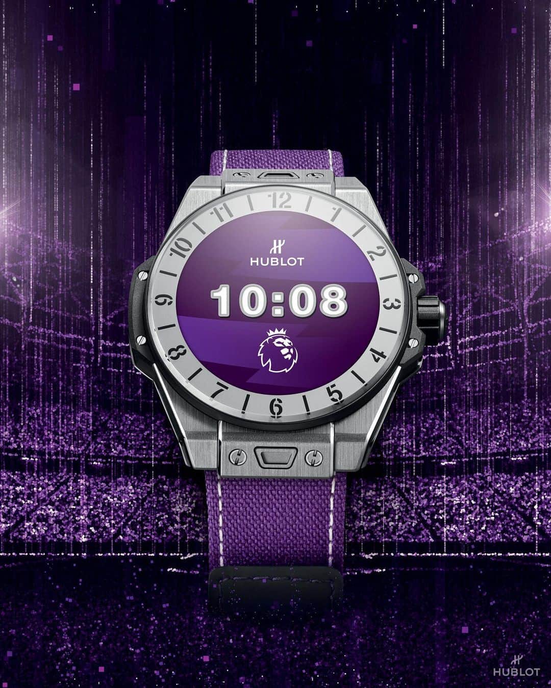 ウブロさんのインスタグラム写真 - (ウブロInstagram)「Follow the @premierleague on Hublot time! Introducing the #BigBangE #PremierLeague, a new evolution of our connected Big Bang with a dedicated application, new dial and new strap, in purple, the iconic color of the Premier League. Limited edition of 200 pieces. Available to purchase in boutiques and on www.hublot.com in multiple countries. #HublotLovesFootball @josemourinho @alanshearer」2月16日 18時01分 - hublot