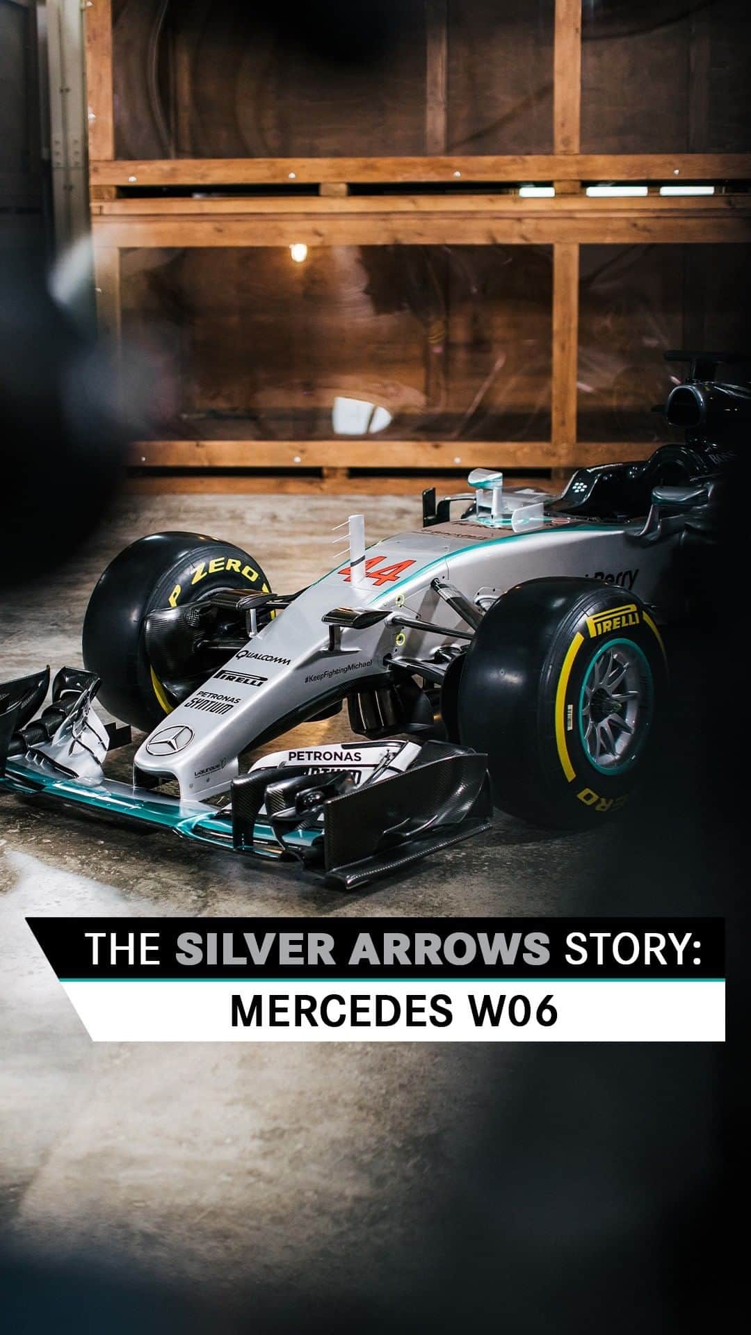 Mercedes AMGのインスタグラム：「Our Silver Arrows Story continues...16 wins, 18 poles, and 32 podiums from 19 races 🏆 A truly unforgettable season with the Mercedes W06!  What's your favorite memory from that 2015 season?   📷 @mercedesamgf1   #MercedesAMG #AMG #DrivingPerformance #MercedesAMGF1」