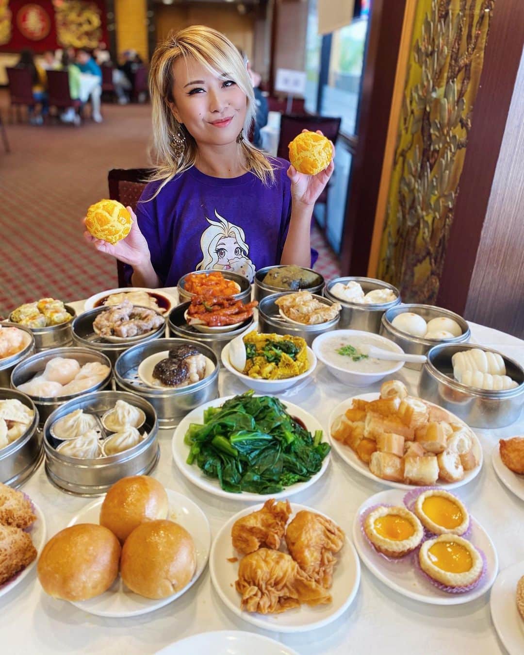 ライナ・ホワンさんのインスタグラム写真 - (ライナ・ホワンInstagram)「My dream meal like literally everyday 👀 . . Watch me eat the entire dim sum menu @seafood.cove —> https://youtu.be/3sQQDhaDacw」2月16日 18時09分 - rainaiscrazy