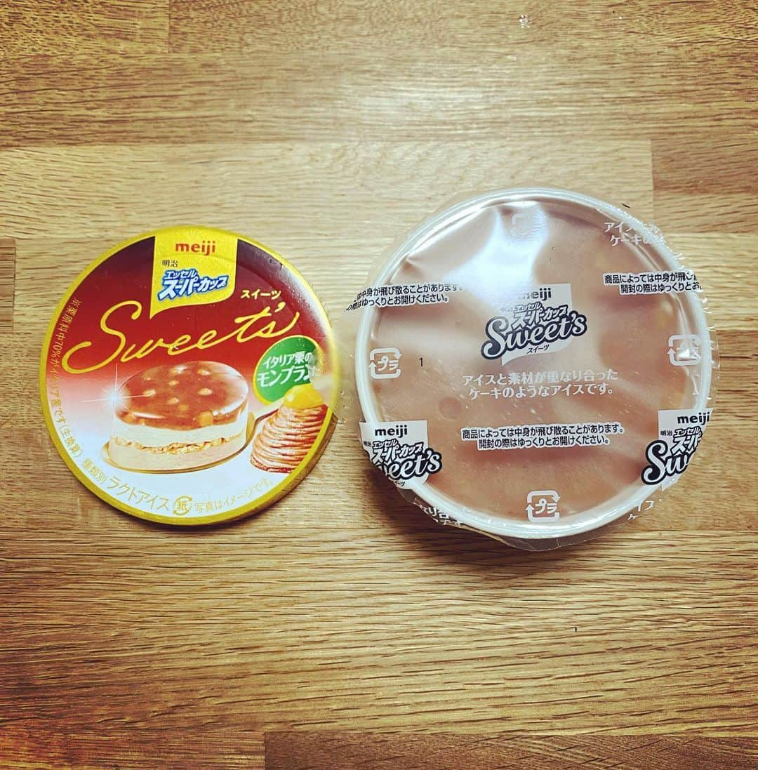 宇野薫さんのインスタグラム写真 - (宇野薫Instagram)「スーパーカップ コンビニで買ったらなかなかいいお値段でびっくりでしたw  #スーパーカップ  #スーパーカップスイーツ  #スーパーカップモンブラン」2月16日 18時10分 - caoluno