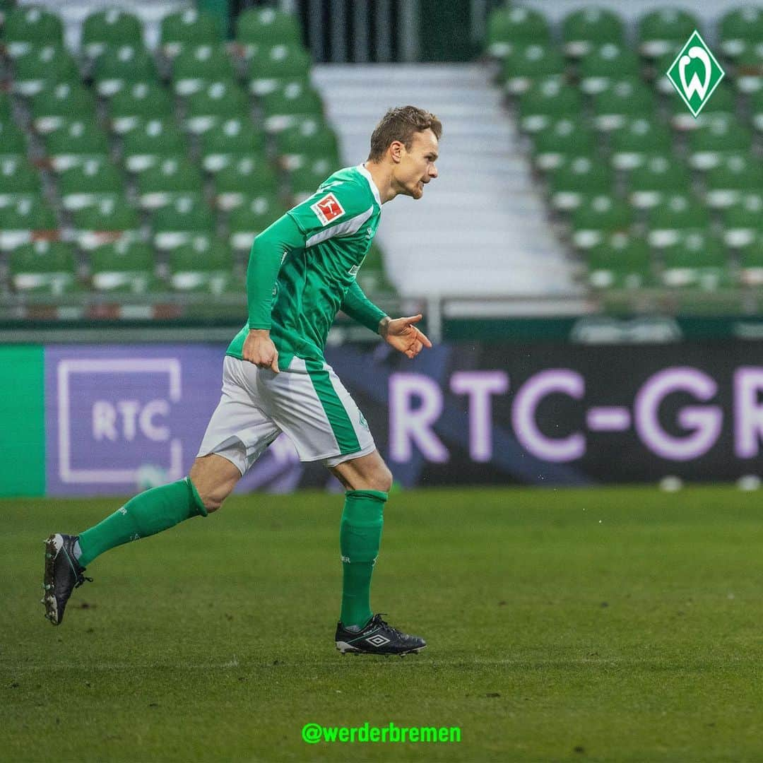 ヴェルダー・ブレーメンさんのインスタグラム写真 - (ヴェルダー・ブレーメンInstagram)「Schön, dich wieder auf dem Platz zu sehen, Grosso!💪  _______ #werder #bremen #svw #groß #grosso #comeback #bundesliga #nordphoto」2月16日 18時34分 - werderbremen