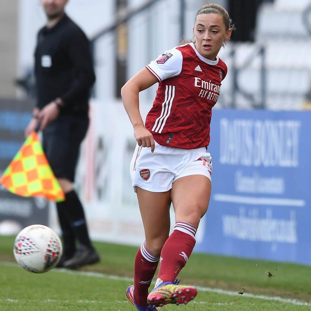 Arsenal Ladiesさんのインスタグラム写真 - (Arsenal LadiesInstagram)「Seven assists in the WSL - more than any other Arsenal player 🔥 @katie_mccabe11 👏」2月16日 18時40分 - arsenalwfc