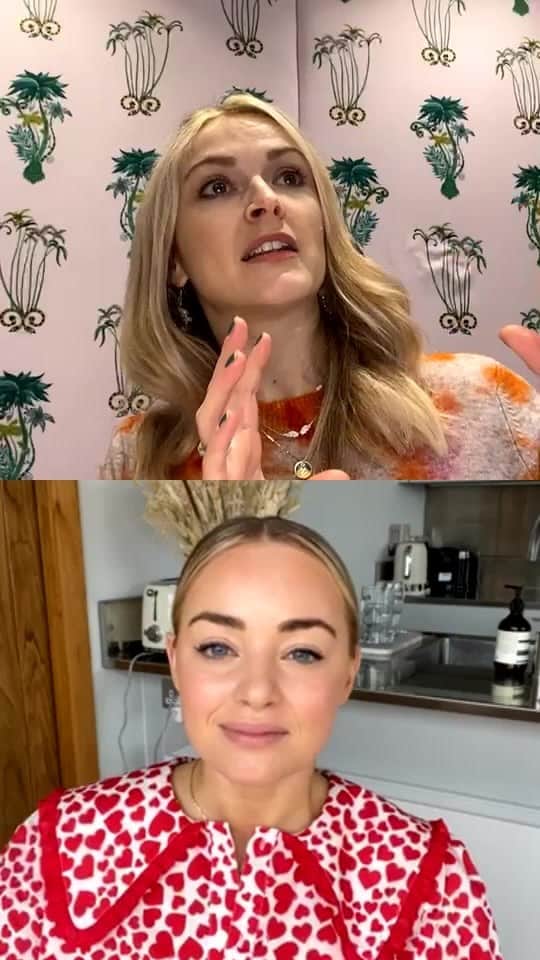 ファーン・コットンのインスタグラム：「We covered body image triggers, normal armpits, strange bikinis, looking to your menstrual cycle when working out, online toxicity and so much more. I loved this chat and loved having so many of your watch live. A great vibe all round ♥️」