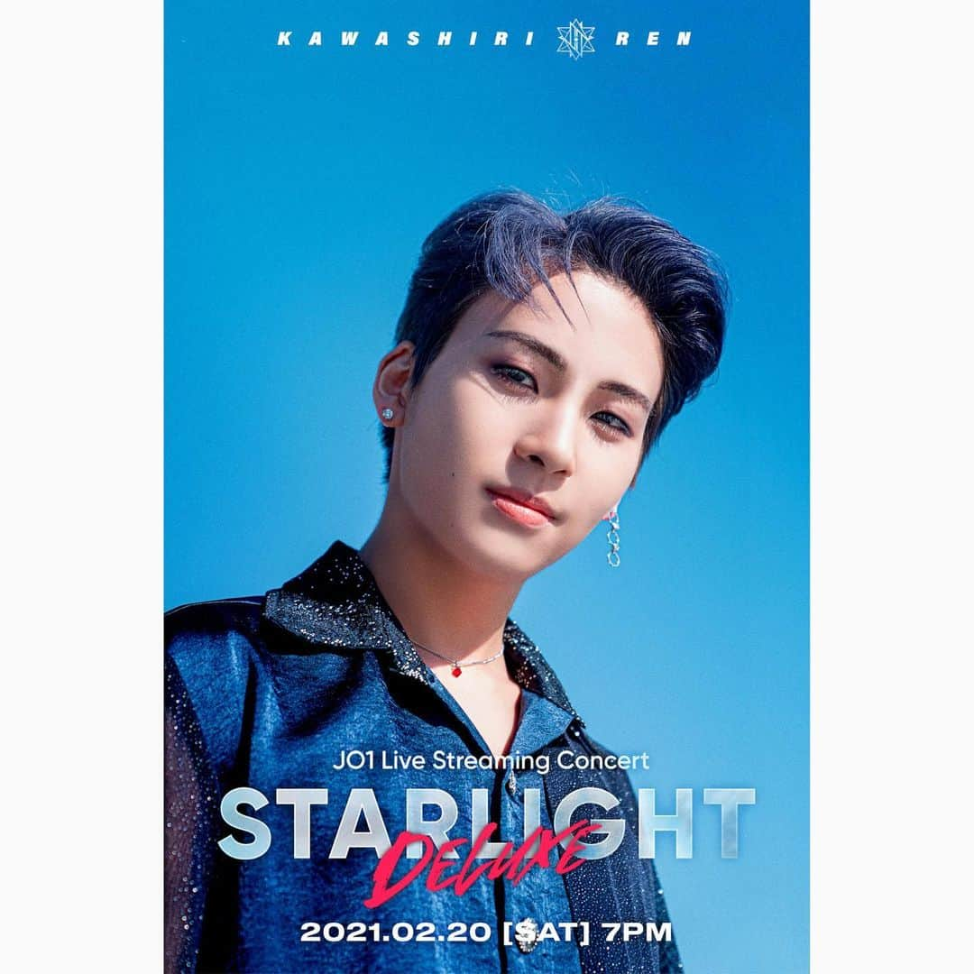 【公式】JO1さんのインスタグラム写真 - (【公式】JO1Instagram)「#JO1 Live Streaming Concert  🛸『#STARLIGHT_DELUXE』🛸  #JO1と一緒に宇宙旅行 まで 🗓あと４日！  ▷https://jo1.jp/feature/starlight_deluxe/  #210220SAT_PM7 #川尻蓮 #KawashiriRen」2月16日 19時00分 - official_jo1