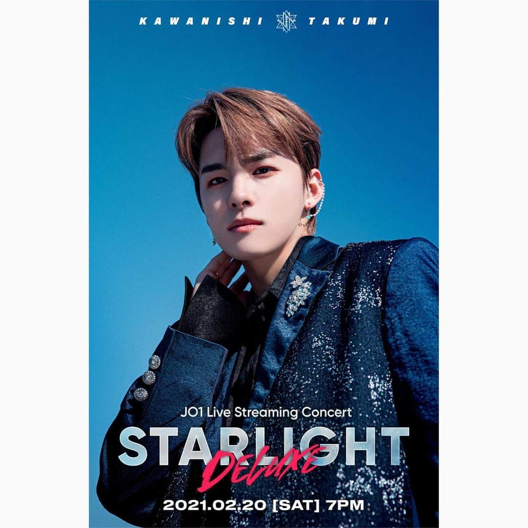 【公式】JO1さんのインスタグラム写真 - (【公式】JO1Instagram)「#JO1 Live Streaming Concert  🛸『#STARLIGHT_DELUXE』🛸  #JO1と一緒に宇宙旅行 まで 🗓あと４日！  ▷https://jo1.jp/feature/starlight_deluxe/  #210220SAT_PM7 #川西拓実 #KawanishiTakumi」2月16日 19時00分 - official_jo1