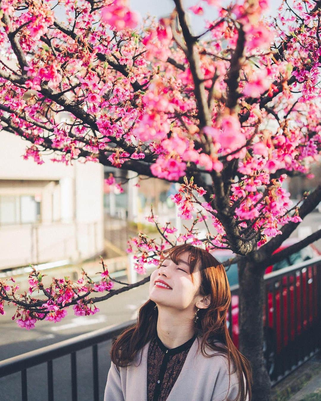 細沼紗花さんのインスタグラム写真 - (細沼紗花Instagram)「. . 縦構図🌸 四季折々の楽しみ方がある日本が大好き . #河津桜#河津桜まつり#桜#ポートレート#ポートレート撮影」2月16日 20時05分 - sayaka_hosonuma