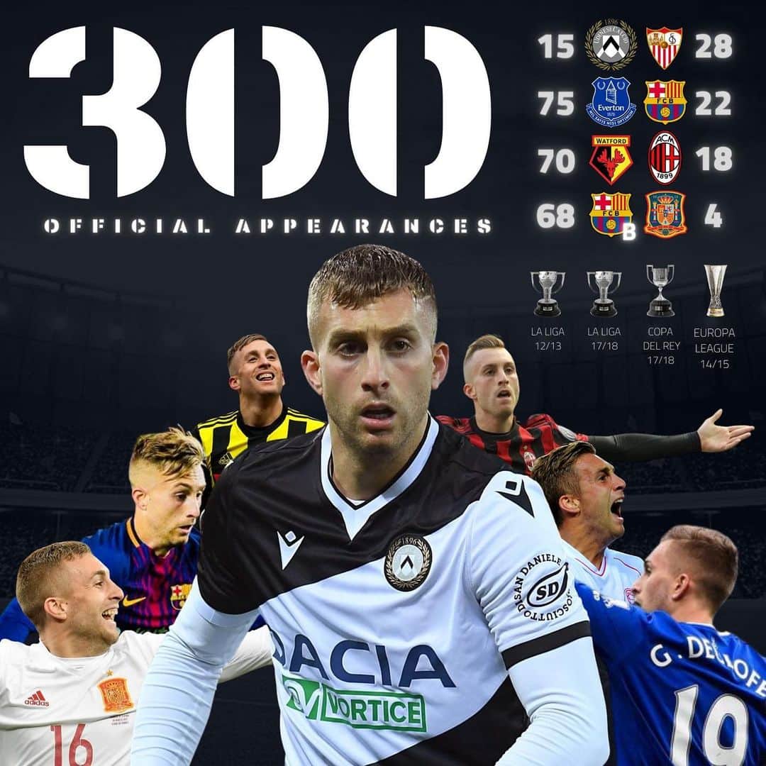 ジェラール・デウロフェウのインスタグラム：「𝐆𝐨𝐨𝐝 𝐌𝐨𝐫𝐧𝐢𝐧𝐠! So proud to reach 300 professional games in career. I’m really grateful and i want to continue enjoying this sport every single day and increase this number as much as i can.  𝐁𝐮𝐞𝐧𝐨𝐬 𝐃𝐢𝐚𝐬! Muy orgulloso de llegar a los 300 partidos como profesional en mi carrera. Estoy muy agradecido y quiero continuar disfrutando de este deporte cada día e incrementar este número el mayor de veces posible.   𝐁𝐮𝐨𝐧 𝐠𝐢𝐨𝐫𝐧𝐨! Sono veramente orgoglioso di essere arrivato a 300 partite come professionista nella mia carriera. Ne sono molto grato e voglio continuare a divertirmi con questo sport ogni giorno ed aumentare questo numero il piú possibile.」