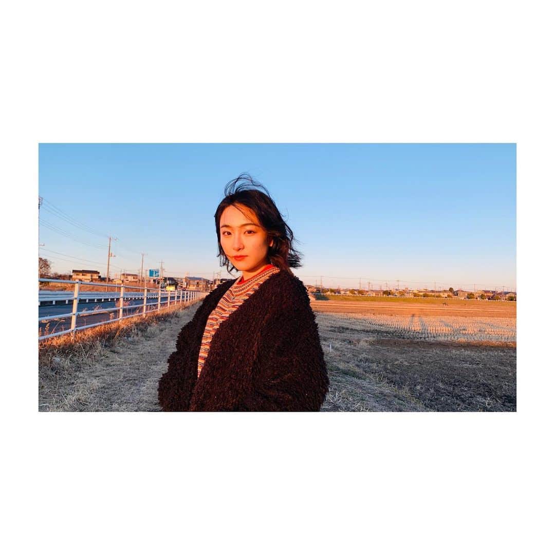 早乙女ゆうのインスタグラム：「綺麗だった、髪の毛は風強すぎてとっ散らかってる。」