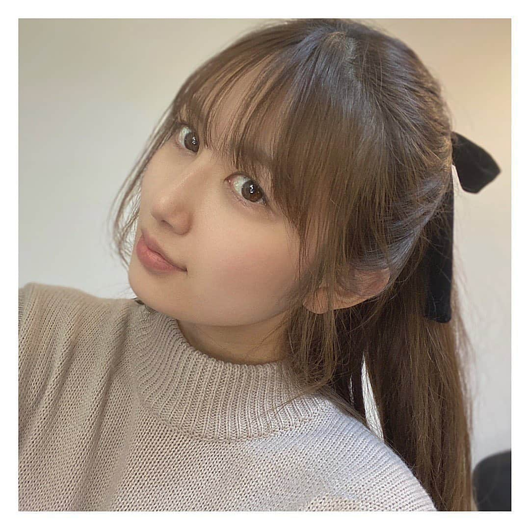 森杏奈さんのインスタグラム写真 - (森杏奈Instagram)「ㅤㅤㅤㅤㅤㅤㅤㅤㅤㅤㅤㅤㅤ ㅤㅤㅤㅤㅤㅤㅤㅤㅤㅤㅤㅤㅤ リボンしている事を伝えたかった写真🎀 上手く撮れない🤷🏻‍♀️ ㅤㅤㅤㅤㅤㅤㅤㅤㅤㅤㅤㅤㅤ」2月16日 20時36分 - _morianna