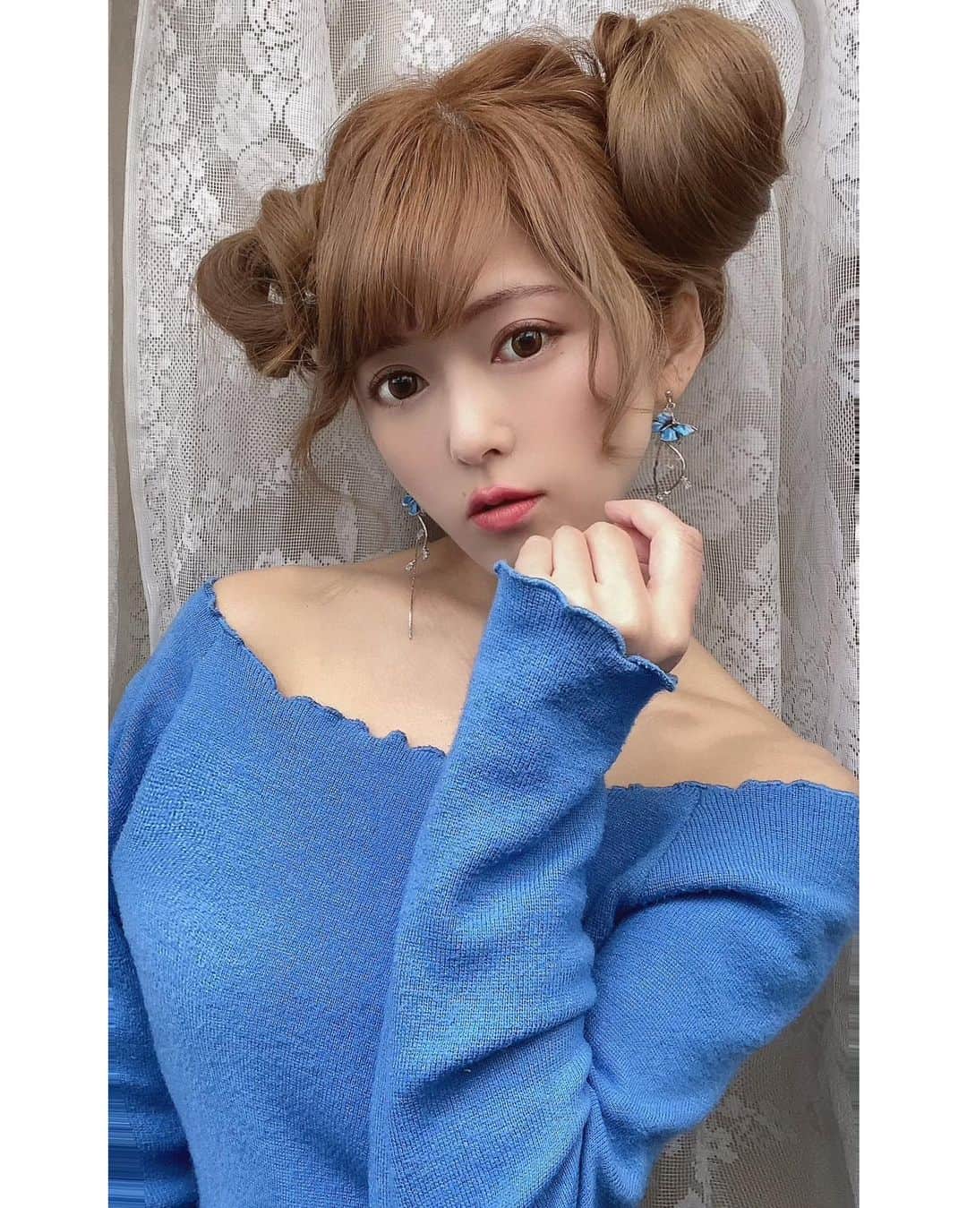 AYUNAさんのインスタグラム写真 - (AYUNAInstagram)「可愛いバタフライピアス🦋🍡 @mignonnebijoux_accessory @mignonnebijoux_ #ピアス @mignonnebijoux_accessory @mignonnebijoux_ #ピアス#イヤリング#アクセサリー#バタフライアクセサリ」2月16日 20時53分 - ayuna_0404