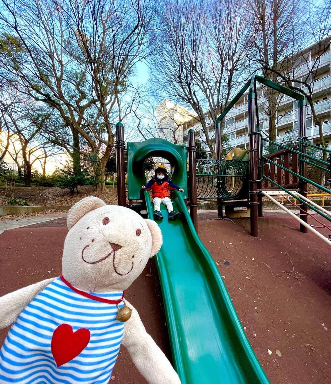 龍円愛梨さんのインスタグラム写真 - (龍円愛梨Instagram)「都立戸山公園で、遊びました。」2月16日 20時55分 - airi_ryuen